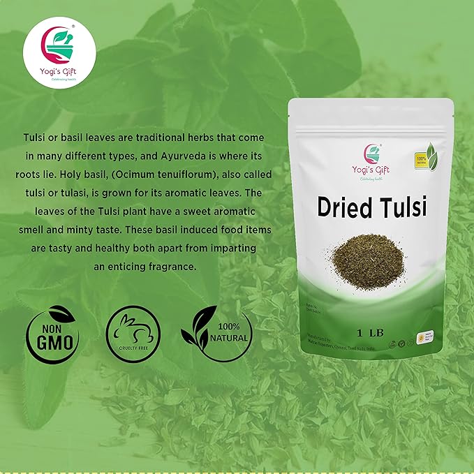 Dried Tulsi | Holy Basil Leaf 1 LB 100% Natural