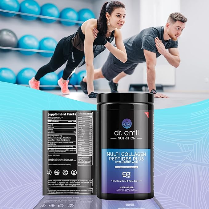DR. EMIL NUTRITION Multi Collagen Peptides Powder 20g of 15 Servings
