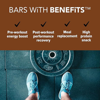 JiMMY! Protein Bar, Chocolate Peanut Butter, 12 Count 18g of