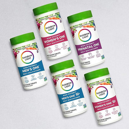 Rainbow Light Multivitamin for Women 50+, 50+ Multivitamin 90 Tablets
