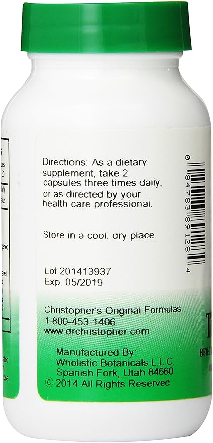 Dr. Christopher's Original Formulas Complete Tissue 100 Count, 440mg Each