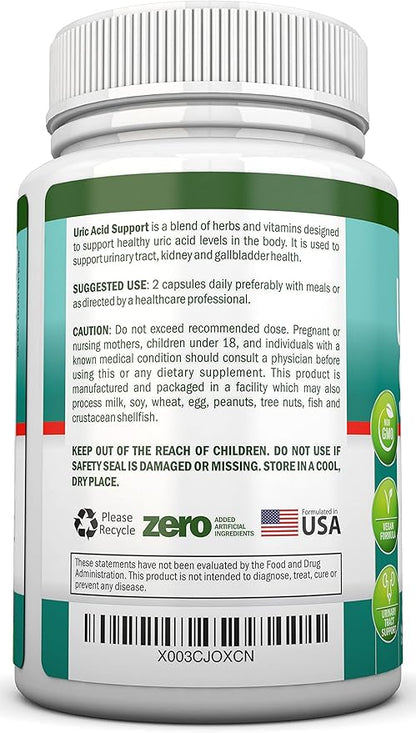 Uric Acid Support 90 Veggie