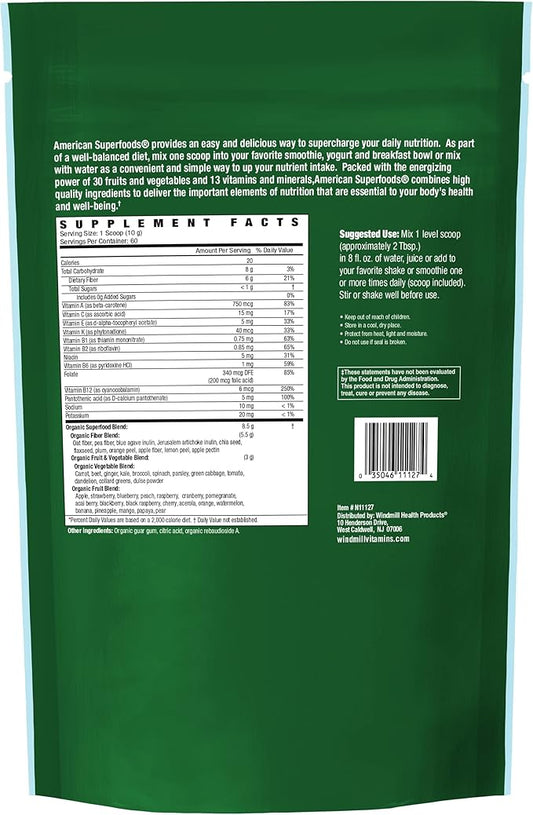Country Farms American Superfoods 30 Fruits 60 Servings,