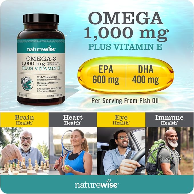NatureWise Total Colon Care Fiber Cleanse 3 Fish [60 Count