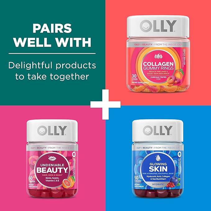 OLLY Flawless Complexion Gummy, Clear and 50 Count 1)
