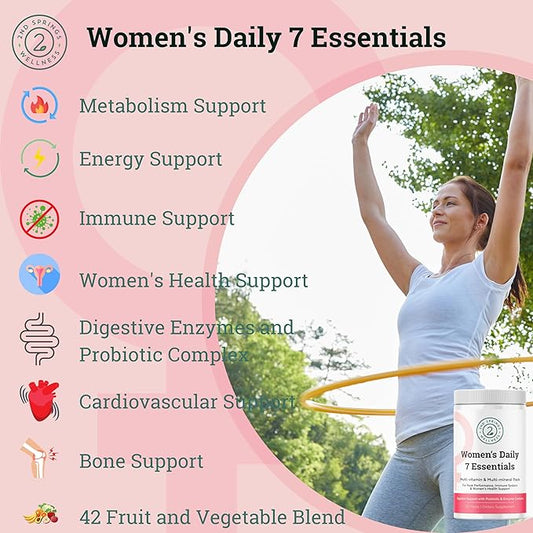 Daily 7 Essentials Daily Women's Vitamin -7 Pack