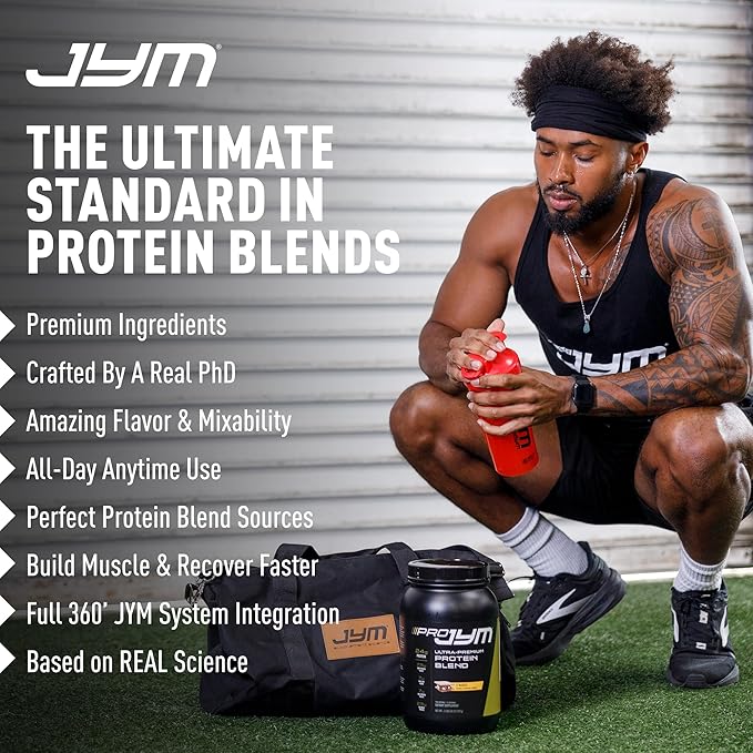 Pro JYM Chocolate Mousse Protein Powder - Whey Protein Isolates, Casein, & Milk Protein, Lean Muscle Building for Men & Women, JYM Supplement Science, 45 Servings