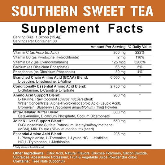 5% Nutrition Rich Piana AllDayYouMay BCAA Powder 16.3 oz, 30 Servings