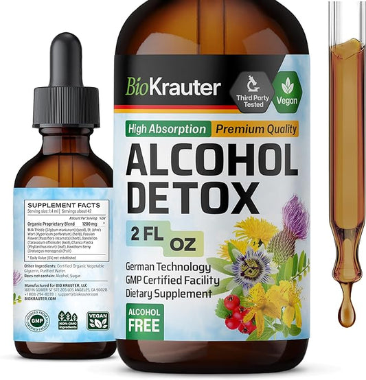Alcohol Detox Tincture 2 Fl.Oz.