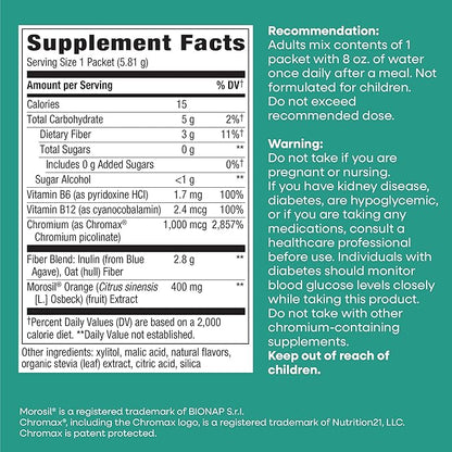 Nature’s Way Weight Manager Drink Mix, Helps Manage Cravings & Promotes Abdominal Fat Loss‡, with Clinically Studied Ingredients, Plant-Based Fiber, No Sugar Added, Mixed Fruit Flavored, 30 Packets