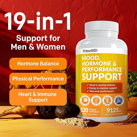 (2-Pack) 19-in-1 Peruvian Maca Root Capsules 9125 mg (240ct)