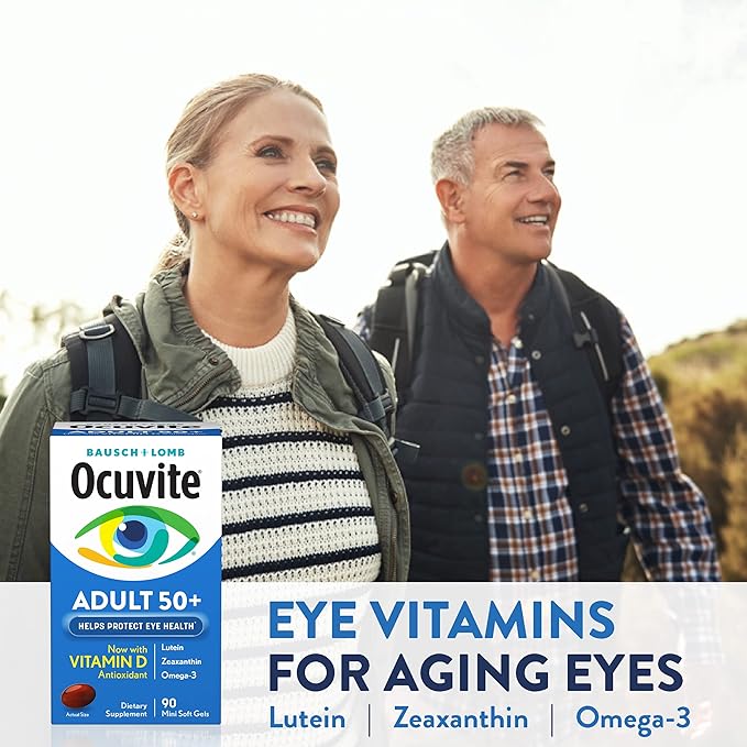 Ocuvite Eye Vitamin & Mineral Supplement, 3, Lutein, 90 Softgels