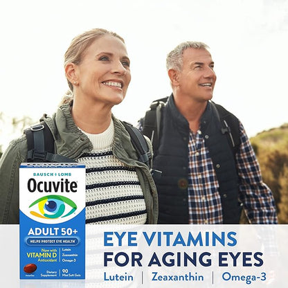 Ocuvite Eye Vitamin & Mineral Supplement, 3, Lutein, 90 Softgels