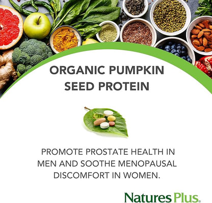 NaturesPlus Organic Pumpkin Seed Protein .95 lbs 15 Servings