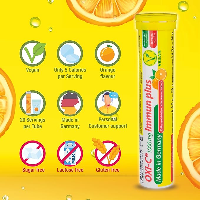 T&D Oxi C 1000 mg Vitamin C 40 Vegan