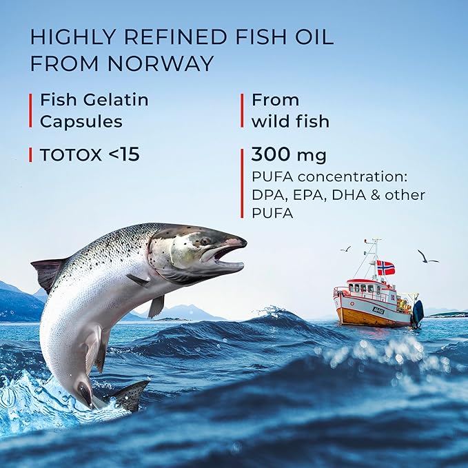 Omega 3 6 9 Salmon Oil [120 Capsules]