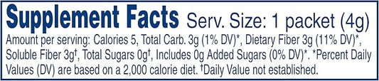 NutriSource Fiber Packets, 0.14 Ounce (Pack 75)