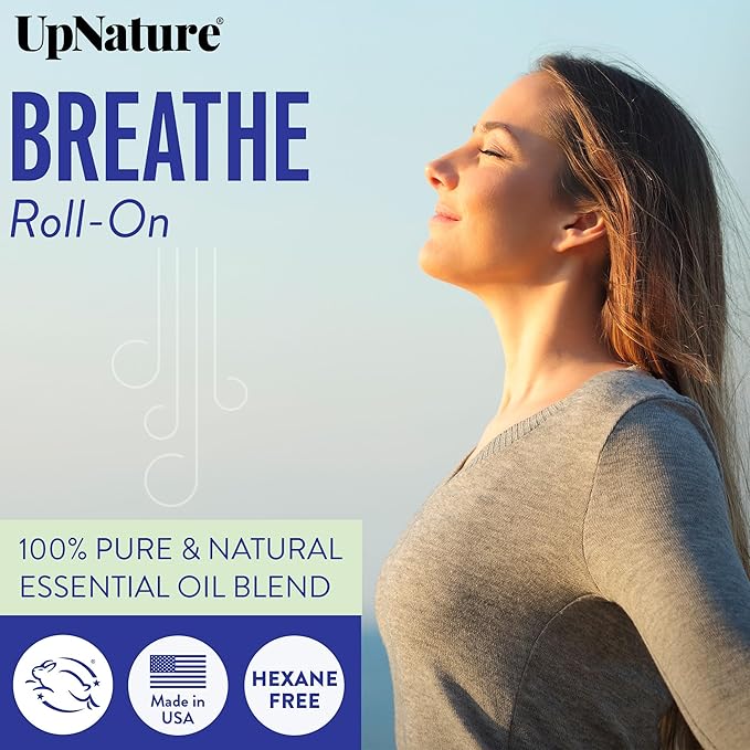 UpNature Breathe Essential Oil Roll On