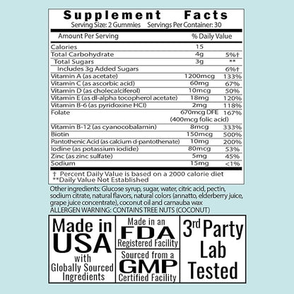 Retinol Vitamin A Gummies, Gummy Vitamins