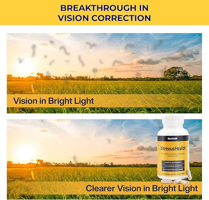 Macuhealth VitreousHealth Evidence-Based Eye Supplement 90 Capsules