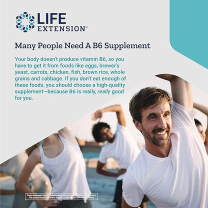 Life Extension Vitamin B6 250 mg 100 Vegetarian