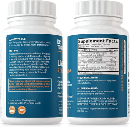 Dr. Tobias Liver 21 Day Cleanse, 63 Vegetable (3 Daily) 2)