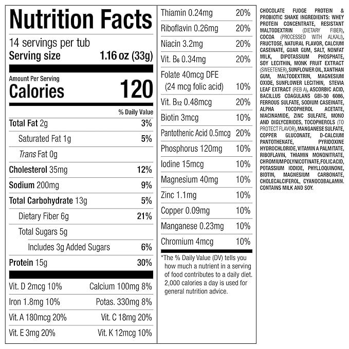 Nutrisystem ProSync Chocolate Meal Replacement Protein 14 Servings