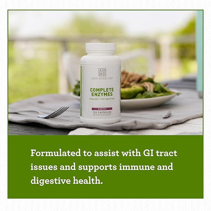 Amy Myers MD Digestive Enzymes 19 Enzymes 120 Caps