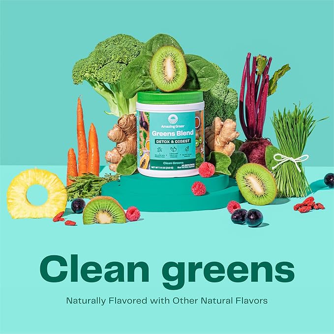 Amazing Grass Greens Superfood Detox & 30 Servings