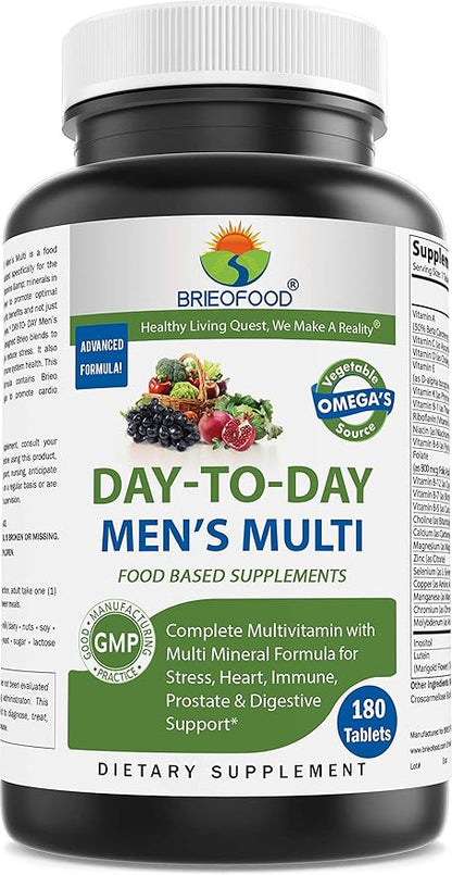 BRIOFOOD Day-to-Day Men's Multi 180 Tablets