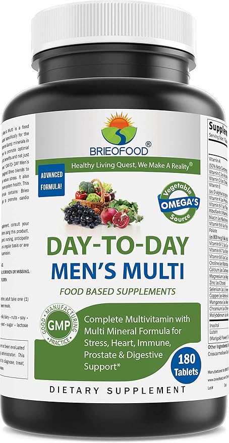 BRIOFOOD Day-to-Day Men's Multi 180 Tablets
