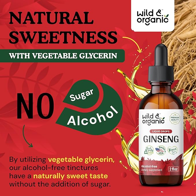 Ginseng Tincture - Korean Red Panax 2 fl