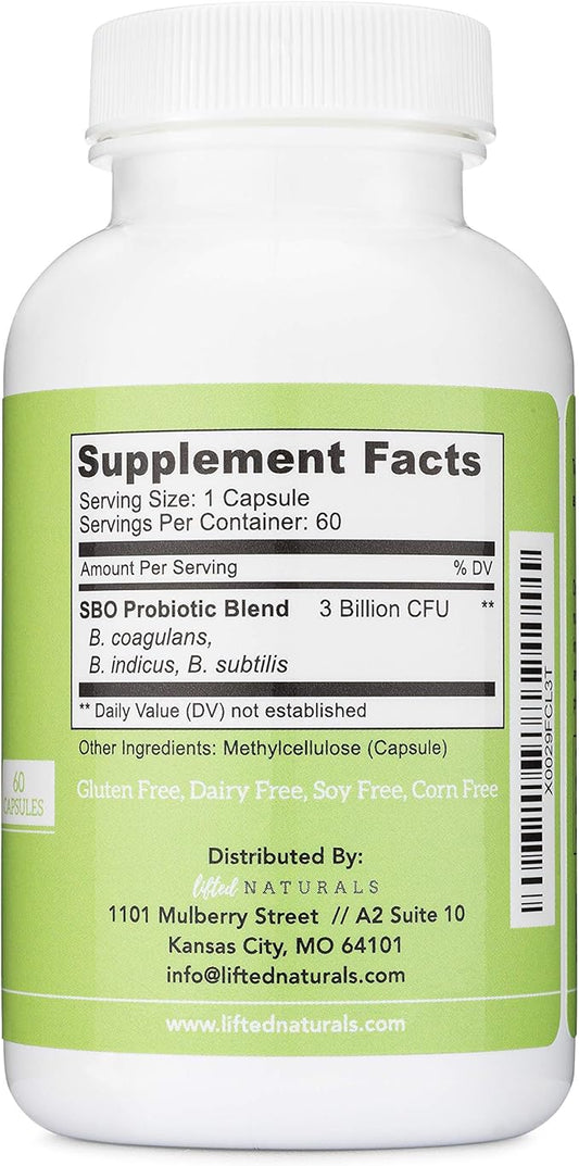 Lifted Naturals Probiotics 60 Day