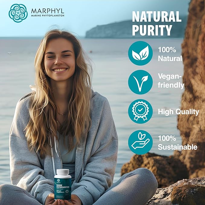 MARPHYL Marine Phytoplankton Wild Multi Species 150 mg 30 vegan