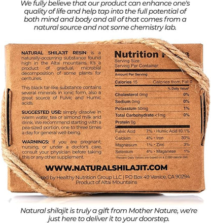 NATURAL SHILAJIT Resin 20 Gram