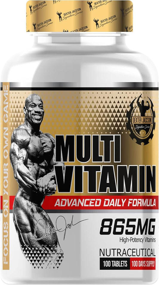 Dexter Jackson Gold Series Multi-Vitamin | 100 Tablet | 100 Serving