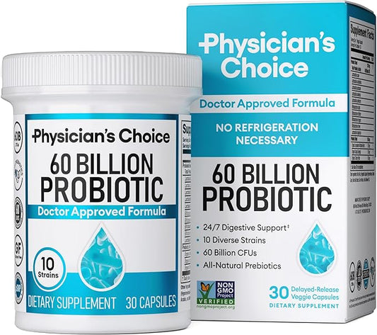 Physician's Choice Probiotics 60 Billion CFU 10 Strains 30ct