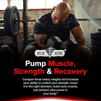 Testosterone Booster for Men - Test Booster for Stamina, Endurance & Strength - 60 Capsules