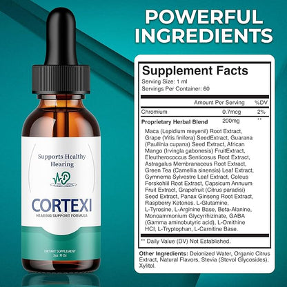 (2 Pack) Cortexi Ear Drops (2 oz)