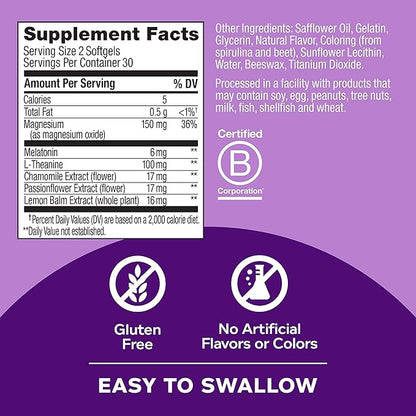 OLLY Ultra Strength Sleep Softgels, 10mg 60 Count 2)
