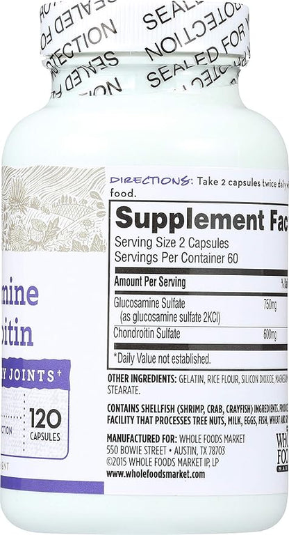 365 Everyday Value, Glucosamine Chondroitin, 120