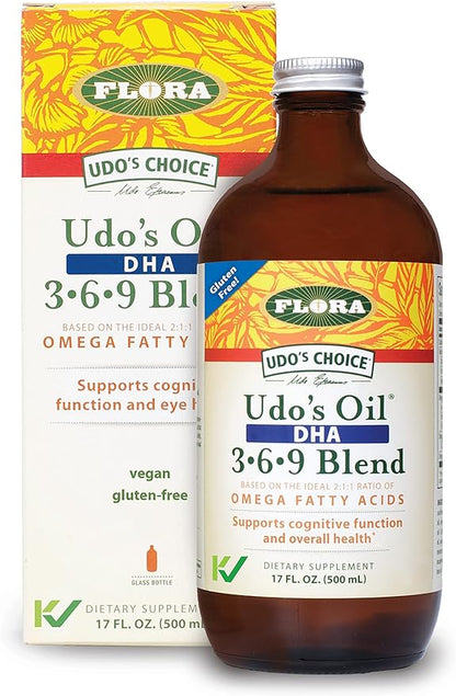 Flora Udo's Omega 3-6-9 Oil 17 Oz