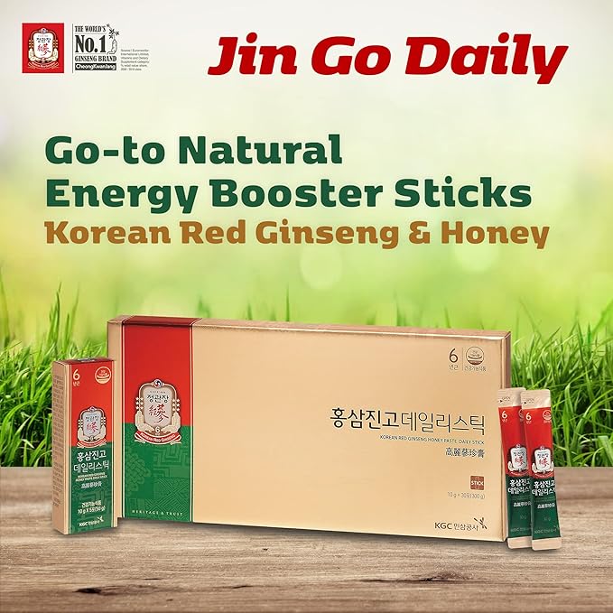 CheongKwanJang Ginseng Honey Sticks with Poria 30 Pack