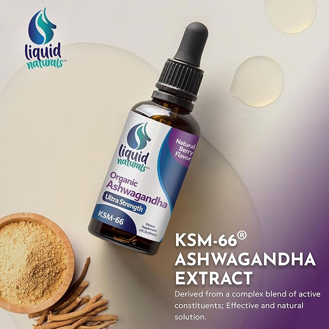 Ashwagandha Drops - 2000mg - Ashwagandha KSM-66, Ashwagandha