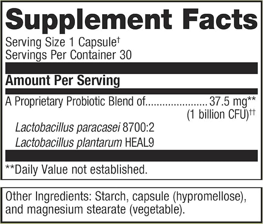 Metagenics UltraFlora Immune Booster 1 Billion 30 Capsules
