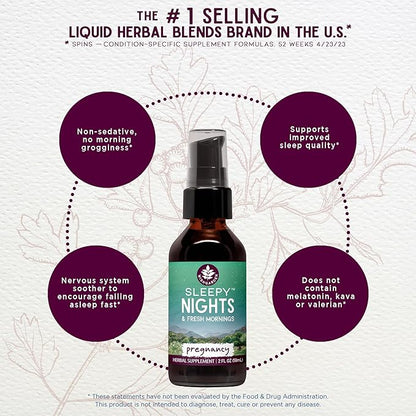 WishGarden Herbs Sleepy Nights for Pregnancy 4oz