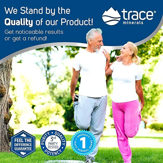 Trace Minerals | Liquid Glucosamine Chondroitin 32 Servings, 32 fl