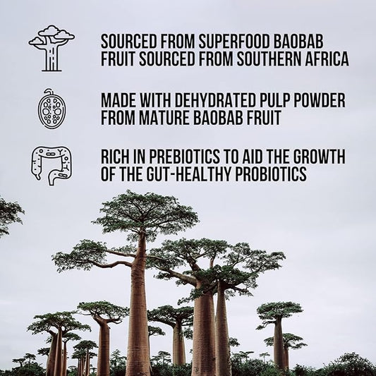 Naked Fiber Organic Baobab Powder Fiber