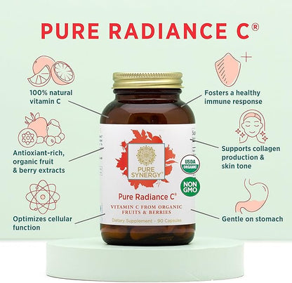 PURE SYNERGY Pure Radiance C 100% Natural, (90 Capsules)