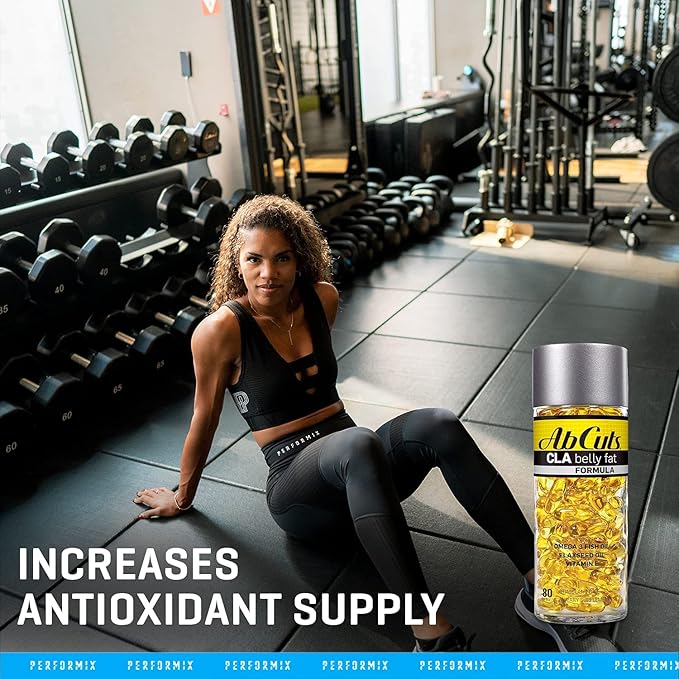 Ab Cuts CLA Belly Fat Formula 80 Easy-to-Swallow 3 Fish